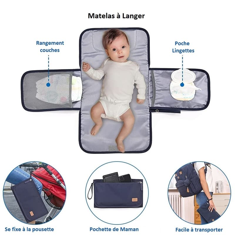 Matelas à langer pour bébé