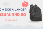 sac à dos à langer badabulle casual and go