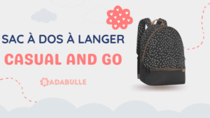 sac à dos à langer badabulle casual and go