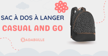 sac à dos à langer badabulle casual and go