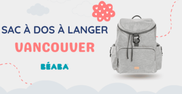 sac à dos à langer Vancouver