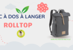 Sac à dos à langer Rolltop LÄSSIG