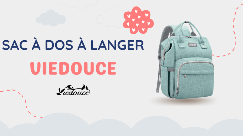 sac à dos à langer viedouce