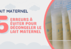 5 erreurs à éviter pour décongeler le lait maternel