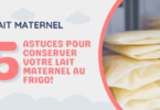 conserver lait maternel au frigo