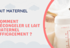 décongeler le lait maternel