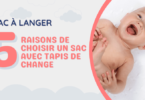 sac a langer avec tapis de change