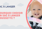 choisir un sac à langer pousette